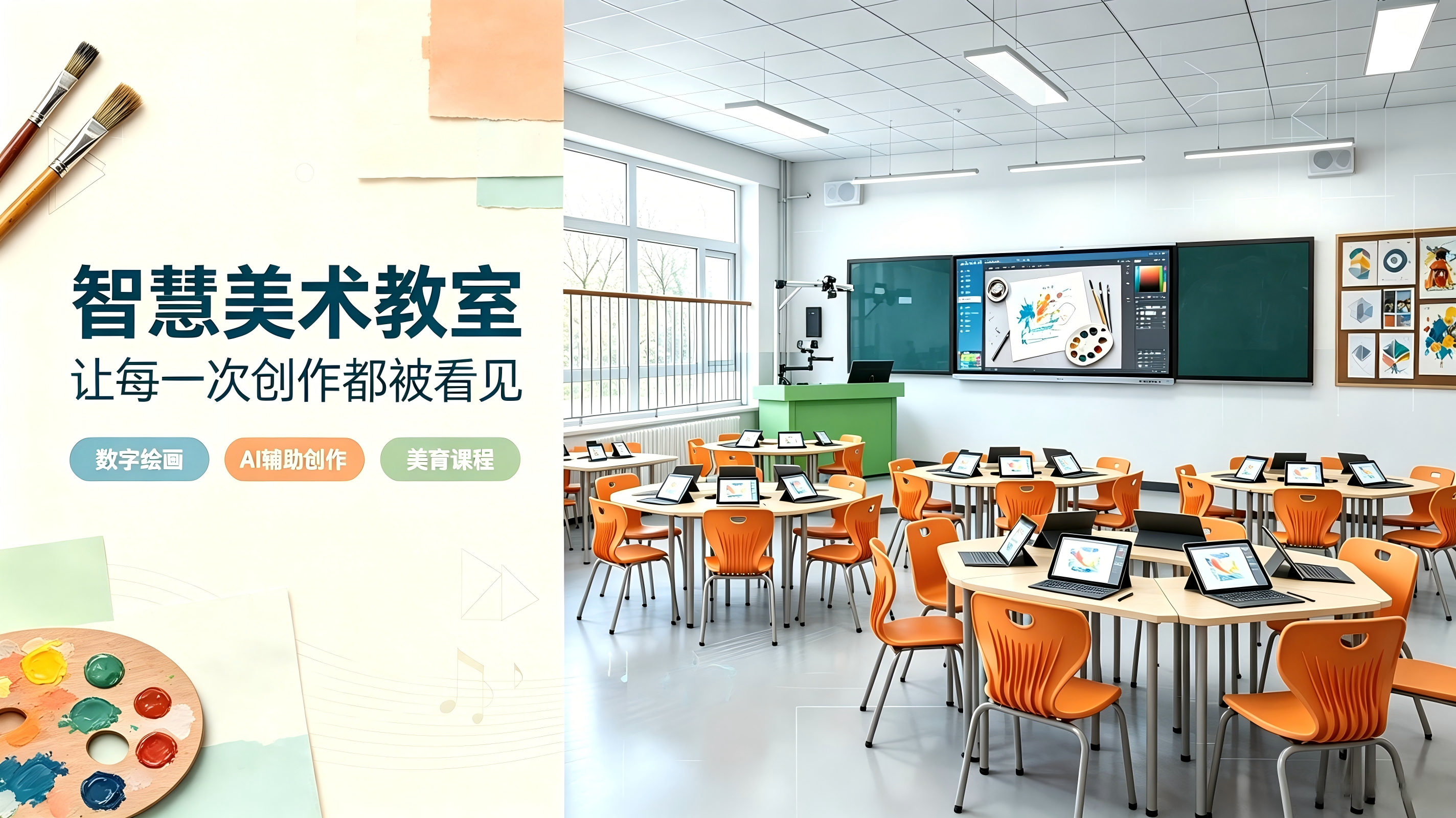 智慧美术教室