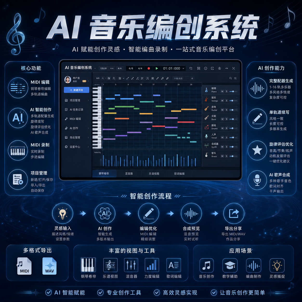 AI 音乐创编系统